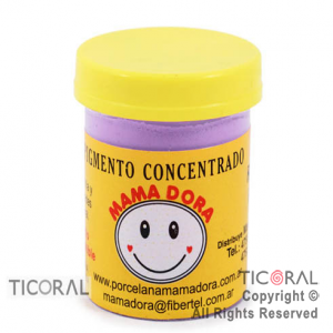 PIGMENTO CONCENTRADO P/PORCELANA FRIA LILA PASTEL X 15GR X 1